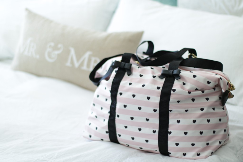 Away We Go Betsey Johnson Weekender Bag