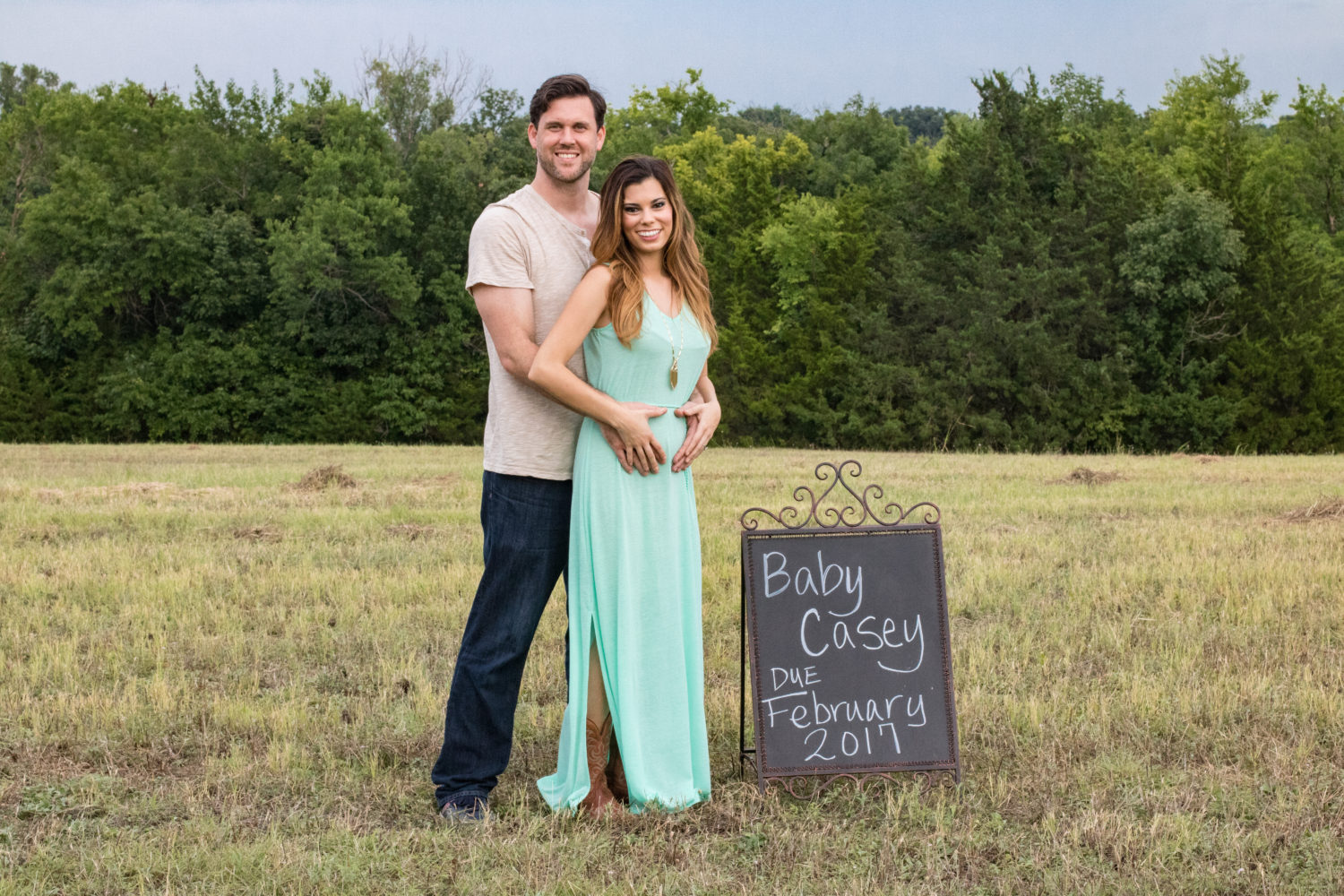 Baby Announcement James Casey Natalie Gore 2